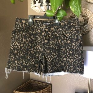 Ashley Mason Leopard Shorts With Bows